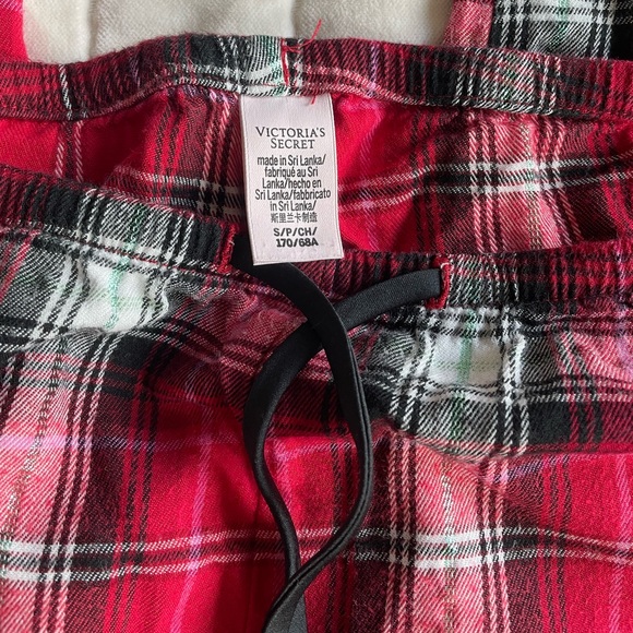 Victorias’s Secret 2pc Plaid Pajama Set Long Sleeve Button Down and Pants - Picture 14 of 15